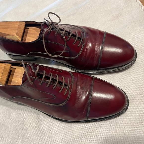 Salvatore Ferragamo Other - Ferragamo cap toe shoes size 9 1/2